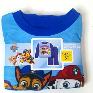 NEW PAW PATROL 2 PIECE FLANNEL PAJAMAS